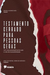 bokomslag Testamento Cerrado Para Pessoas Cegas