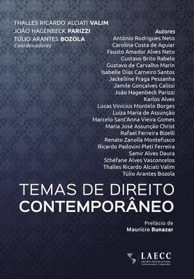 bokomslag Temas de direito contemporâneo