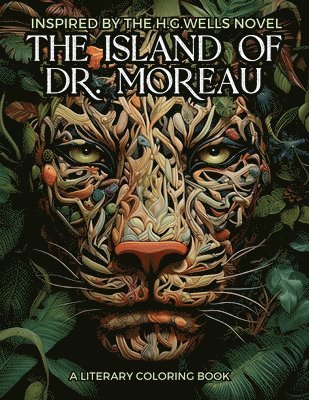 Literary Coloring Book inspired by H.G. Wells's Novel The Island of Dr. Moreau 1