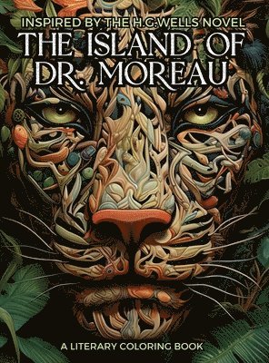 Literary Coloring Book inspired by H.G. Wells's Novel The Island of Dr. Moreau