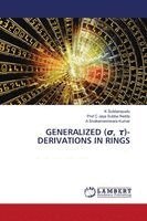 K Subbarayudu, Reddy, A Sivakameshwara Kumar - Generalized (σ, τ)-Derivations in Rings, Häftad