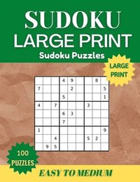 bokomslag Sudoku Puzzles Book Large Print for Adults