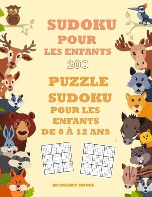 Livre De Sudoku Pour Les Enfants 1