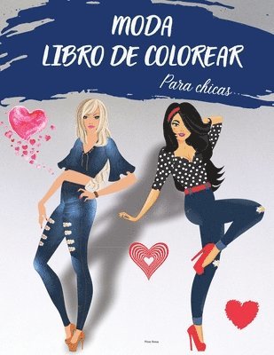 Moda Libro De Colorear Para Chicas 1