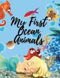bokomslag Sea Animals A Coloring Book For Kids