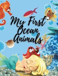 bokomslag Sea Animals A Coloring Book for Kids: A Coloring Book For Kids Ages 4-8 Features Amazing Ocean Animals To Color