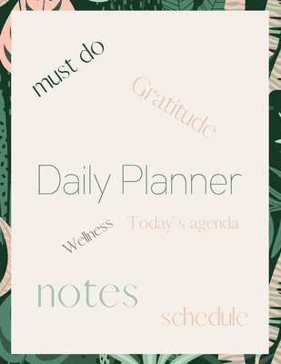 Catalina Lulurayoflife, Catalina LuluRayofLife - Daily Planner: Undated Daily Planner- Day at a glance, Häftad