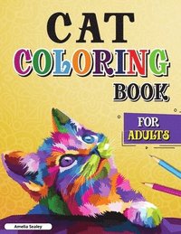 bokomslag Cats with Mandalas - Adult Coloring Book