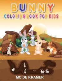 bokomslag Bunny coloring book for kids