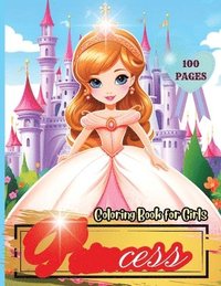 bokomslag Princess Coloring Book for Girls