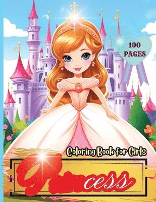 Princess Coloring Book for Girls 1