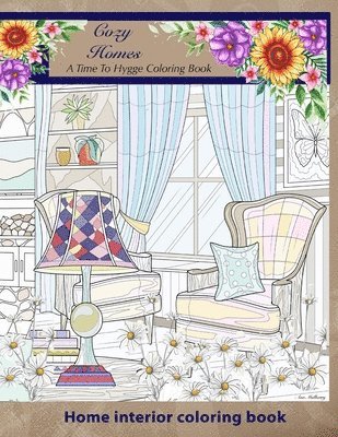 bokomslag Cozy Homes. A Time to Hygge coloring Book.