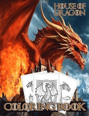 bokomslag House of The Dragon Coloring book