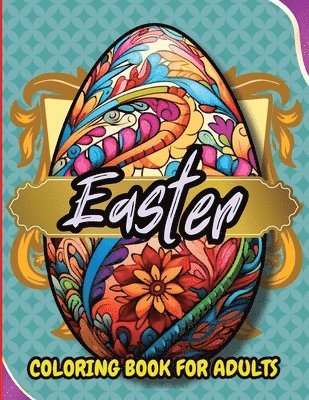 Easter Coloring Book For Adults 1