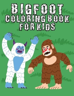 bokomslag Bigfoot Activity Book for Kids