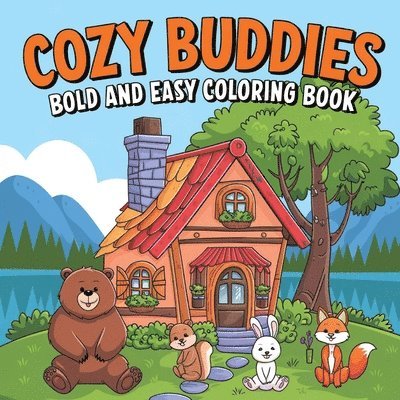 Cozy Buddies Bold and Easy Coloring Book for Kids 1