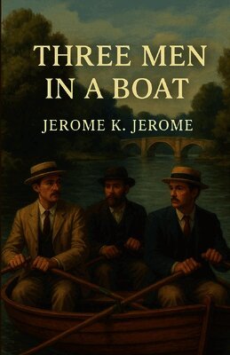 Jerome K Jerome - Three Men In A Boat (Illustrated), Häftad