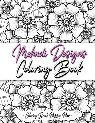 Mehndi Design Coloring Book