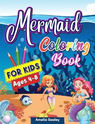 bokomslag Magical World of Mermaid - Coloring Book for Kids