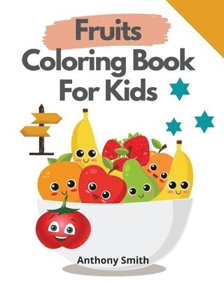 Fruits Coloring Book For Kids 1