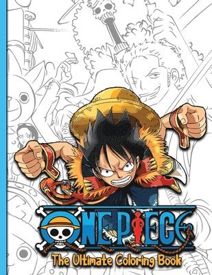 bokomslag One Piece Coloring Book