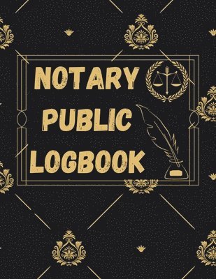 bokomslag Notary Public Log Book