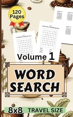 8x8 Word Search Travel Size Volume 1 1