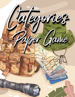 bokomslag Categories Paper Game