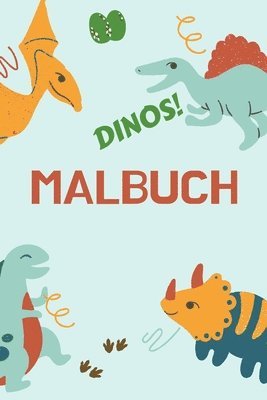 bokomslag Dinos! Malbuch