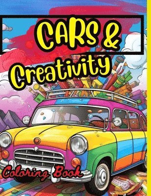 bokomslag Cars & Creativity Coloring Book