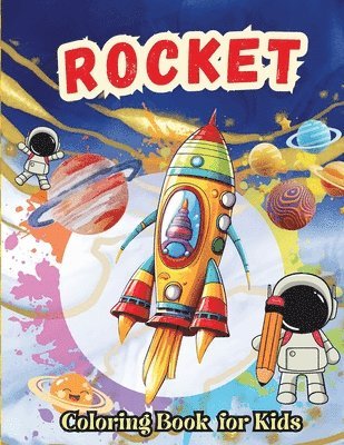 Rocket Coloring Book for Kids 1