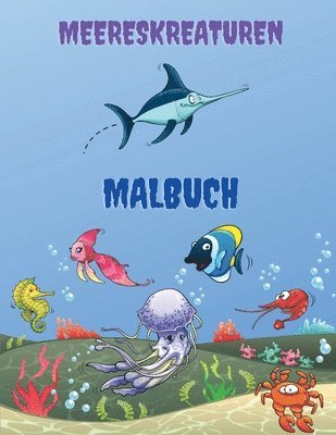 bokomslag Meereskreaturen Malbuch