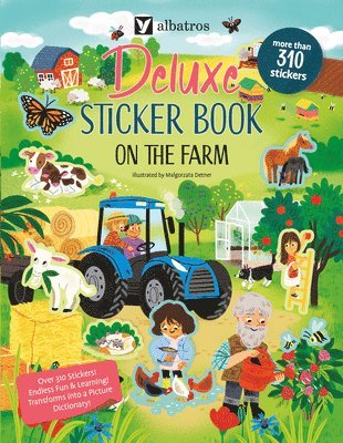 bokomslag Deluxe Sticker Book: On the Farm