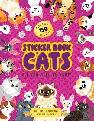 Jana Sedlackova - Sticker Book: Cats, Häftad
