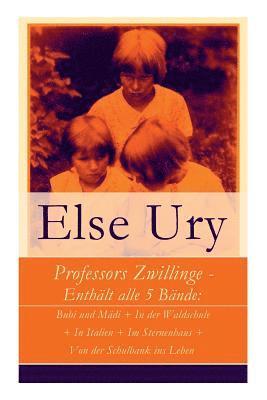 bokomslag Professors Zwillinge - Enthält Alle 5 Bände: Bubi Und Mädi + in Der Waldschule + in Italien + Im Sternenhaus + Von Der Schulbank Ins Leben