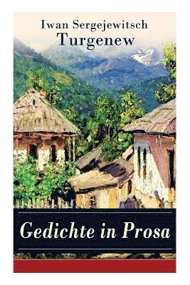 Iwan Sergejewitsch Turgenew - Gedichte in Prosa, Häftad