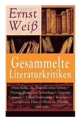 bokomslag Gesammelte Literaturkritiken