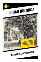 Johan Huizinga - Herbst des Mittelalters, Häftad