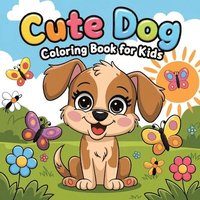 bokomslag Cute Dog Coloring Book for Kids