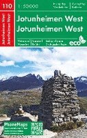 bokomslag Jotunheimen West, Wander - Radkarte 1 : 50 000