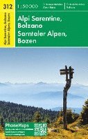 bokomslag Sarntaler Alpen, Bozen, Wander - Radkarte 1 : 50 000
