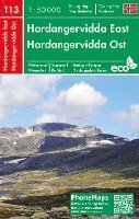 Hardangervidda Ost, Wander - Radkarte 1 : 50 000 1