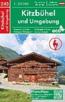 bokomslag Kitzbühel und Umgebung, Wander - Radkarte 1 : 25 000