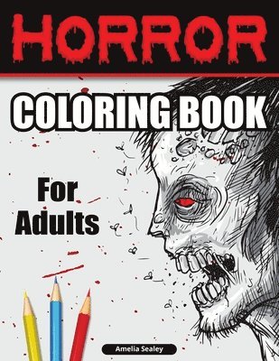 bokomslag Creepy Coloring Book for Adults