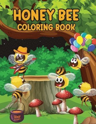 bokomslag Bee Coloring Book for Kids