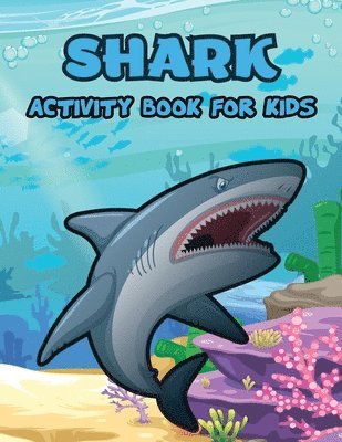 bokomslag Shark Activity Book for Kids