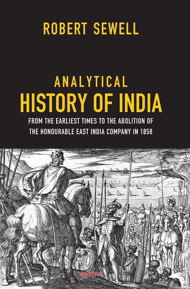 bokomslag Analytical History of India