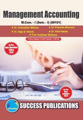 bokomslag Management Accounting, First Year M.Com, Sem-I-English