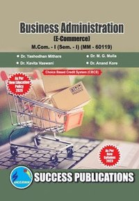 bokomslag E-Commerce, First Year, M.Com, Sem-I-English