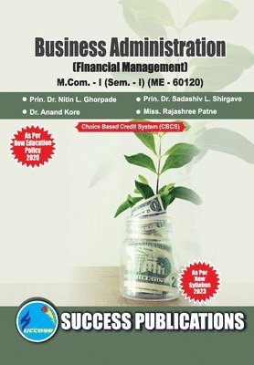 bokomslag Financial Management, First Year, M.Com, Sem-I-English